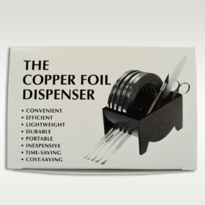 Multi-slot Copper Foil Dispenser Tray and Tool Holder