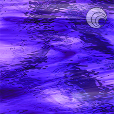 Violet/Purple Streaky Waterglass