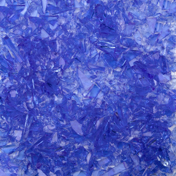 Coarse Pale Blue Transparent