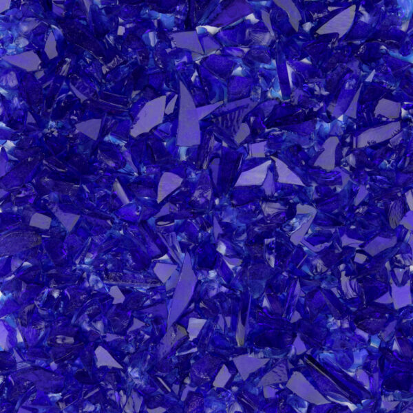 Coarse Dark Blue Transparent