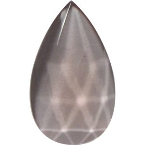 Pear-shaped Faceted Rose