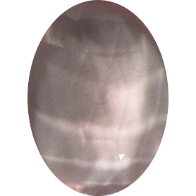 Oval-shaped Faceted Rose